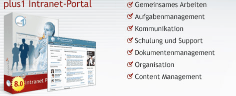 plus1 Intranet-Portal